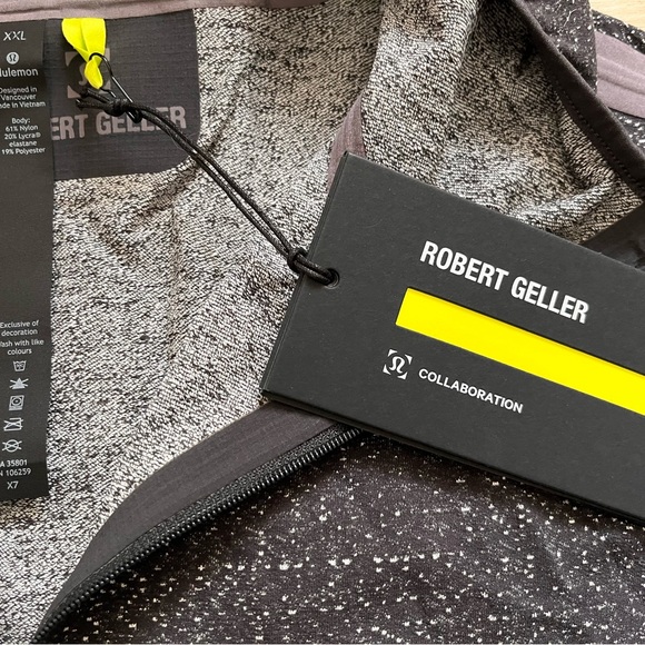 New Men’s Lululemon Take the Moment 1/2 zip Robert Geller hoodie • hooded XXL - Picture 11 of 15